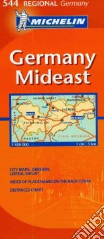 Germany Mideast 1:300.000 libro