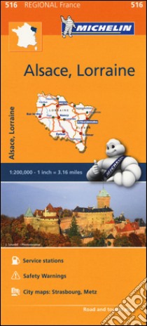 Alsace, Lorraine 1:200.000 libro