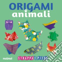 Origami animali. Strappa e piega. Ediz. a colori. Con QR Code libro