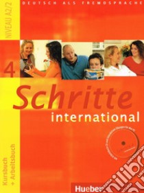 Schritte international. Kursbuch-Arbeitsbuch. Per le Scuole superiori. Vol. 4 libro di Niebisch Daniela, Penning Sylvette