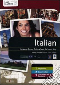 Italiano. Vol. 1-2-3. Corso interattivo per principianti-Corso interattivo intermedio-Corso interattivo avanzato e business. DVD-ROM libro
