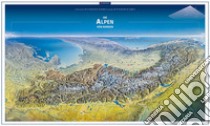 Cartina n. 376. Le Alpi dal Nord. Ediz. multilingue libro