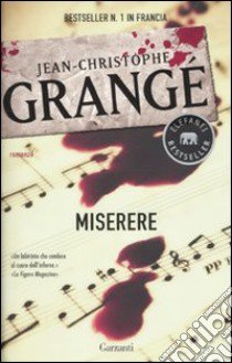 Miserere libro di Grangé Jean-Christophe