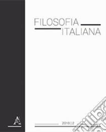 Filosofia italiana (2018). Vol. 2 libro di Pisano L. (cur.)