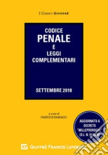 Codice penale e leggi complementari libro di Ramacci F. (cur.)