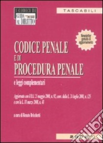 Codice penale e di procedura penale libro di Bricchetti R. (cur.)