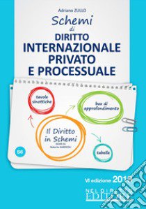Schemi di diritto internazionale privato e processuale libro di Zullo A. (cur.)