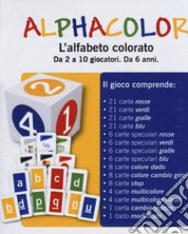Alphacolor. L'alfabeto colorato. Ediz. illustrata. Con Carte libro di Banfi Valentina