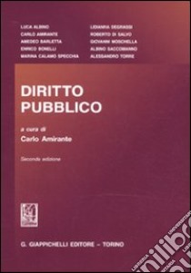Diritto pubblico libro di Amirante C. (cur.)