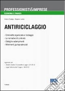 Antiriciclaggio libro di Lembo Massimo - Scialoja Antonio