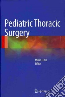 Pediatric Thoracic Surgery libro di Lima M. (cur.)