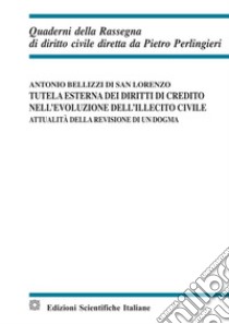 Tutela esterna dei diritti di credito nell'evoluzione dell'illecito civile libro di Bellizzi di San Lorenzo Antonio