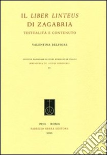 Il liber linteus di Zagabria. Testualità e contenuto libro di Belfiore Valentina