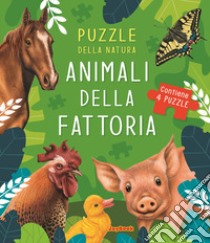 Animali della fattoria. Puzzle della natura. Libro puzzle. Ediz. a colori libro di Morandi Andrea