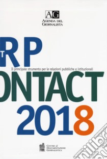 Agenda del giornalista 2018. Rp contact libro