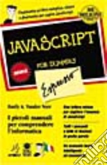 JavaScript libro di Vander Veer Emily A.