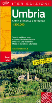 Umbria. Carta stradale e turistica 1:200.000. Ediz. multilingue libro
