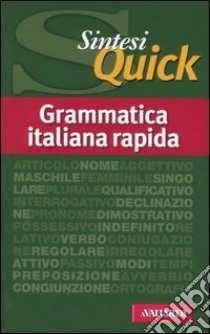 Grammatica italiana rapida libro