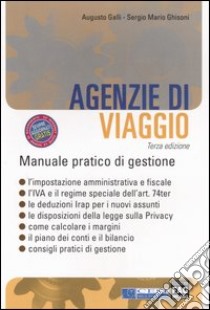 Agenzie di viaggio libro di Galli Augusto - Ghisoni Sergio M.