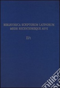 Bislam. Con CD-ROM. Vol. 2: Censimento onomastico e letterario degli autori latini del medioevo libro di Gamberini R. (cur.); Donnini M. (cur.); Leonardi C. (cur.)