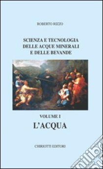 Scienza e tecnologia delle acque minerali e delle bevande. Vol. 1: L'acqua libro di Rizzo Roberto