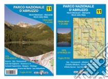 Carta escursionistica Parco Nazionale d'Abruzzo. Monti Marsicani, Mainarde, Monti della Meta. Trek map. Scala 1:25.000 libro