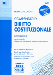Compendio di diritto costituzionale libro di Del Giudice Federico; Emanuele P. (cur.)