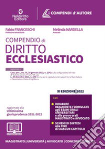 Compendio di diritto ecclesiastico libro di Franceschi Fabio; Nardella Melinda